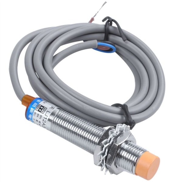 6X DC6-36V 300MA NPN NO Tubulär Induktiv Närhetssensorbrytare 4 Ledare 3 LJ12A3-4-Z-BX