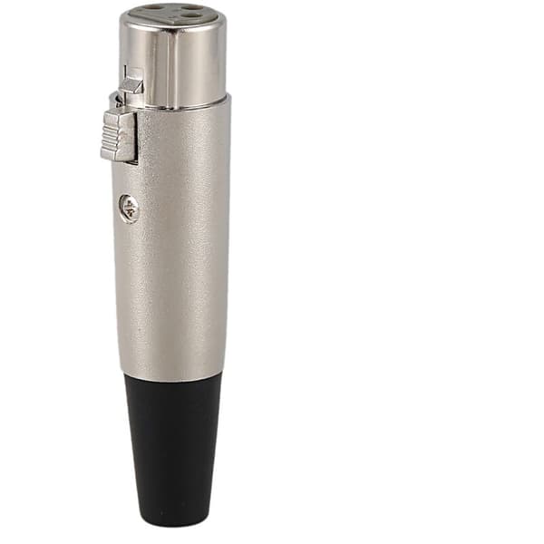 5 Han XLR-stik med 3-benet XLR-mikrofonkabel