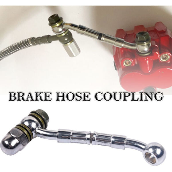 Hydraulisk bremseslange-stikmodifikation forlængerrør til