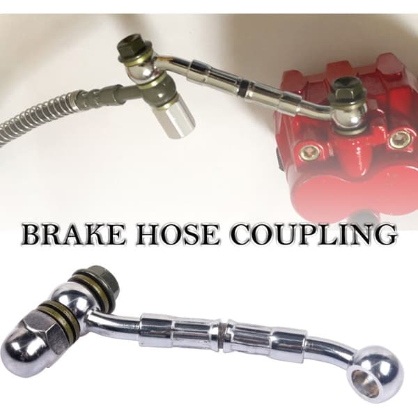 Hydraulisk bromsslanganslutningsmodifieringsförlängningsrör för