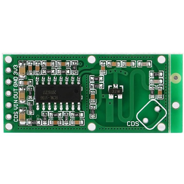 RCWL-0516 Mikrobølge Radarsensor Brytermodul, Intelligent Menneskekropps Induksjonsprobe