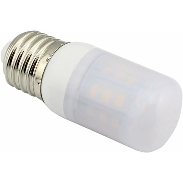 HHF LED-lampor, 1-pack LED-majslampa E27 5W 12V 24V Klar och Frostad Energisparlampa 5730 27 LED 86-265V 12 till 24 Volt Lampor HIASDFLS