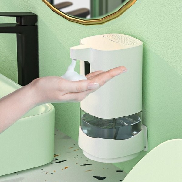 Skumdispenser Sensor Smart Kontakt Väggmonterad Infraröd Automatisk Handtvätt för Hem Kök Badrum
