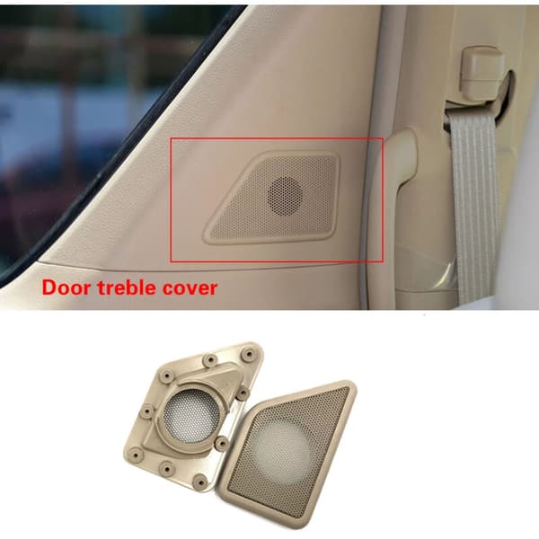 Car Door Panel Audio Tweeter Cover Triple-Cornered Speaker Trim til Alphard