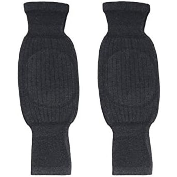 Unisex kashmir uld knæbøjlebeskyttere Vintervarme termiske knævarmere ærme til kvinder mænd
