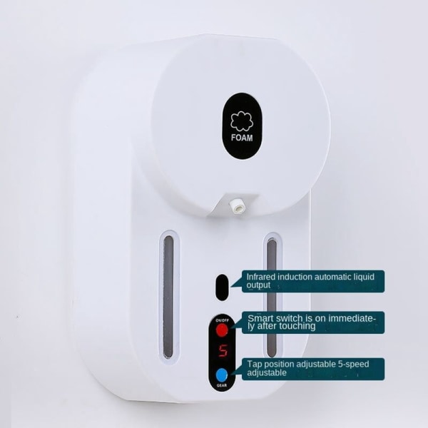 Automatisk kontaktdispenser Intelligent Machine Infraröd Sensor Handtvättmaskin Dispenser-A