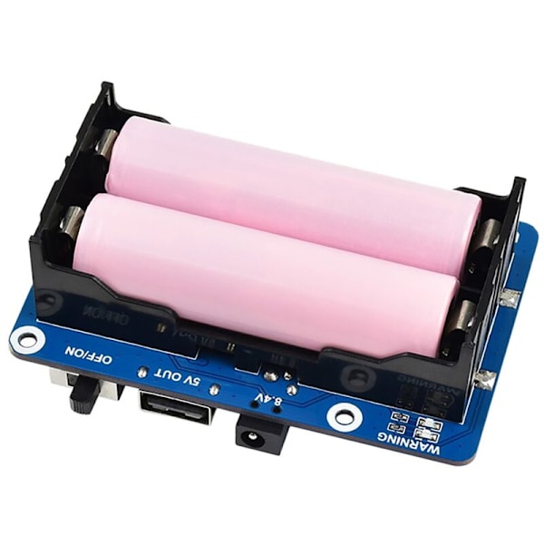 For Raspberry Pi UPS strømforsyning 5V stabil strømforsyning litiumbatteri udvidelseskort modul