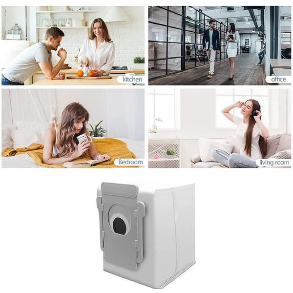 Ersättningsdammsugarpåse för I7 I7+ E5 E6 I3-serien Robotdammsugare Automatisk smutsavfall