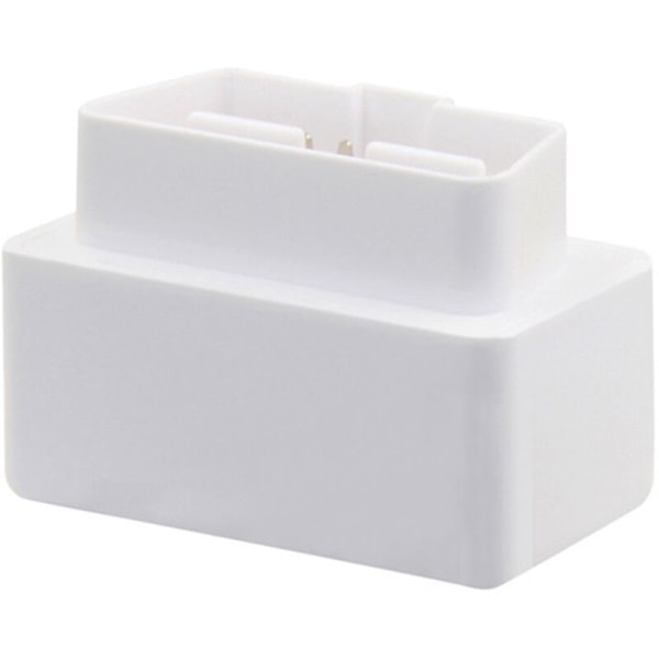 Mini OBD2 Bluetooth 4.0 bilskanner fungerar med alla OBD-II-kompatibla fordon Vit