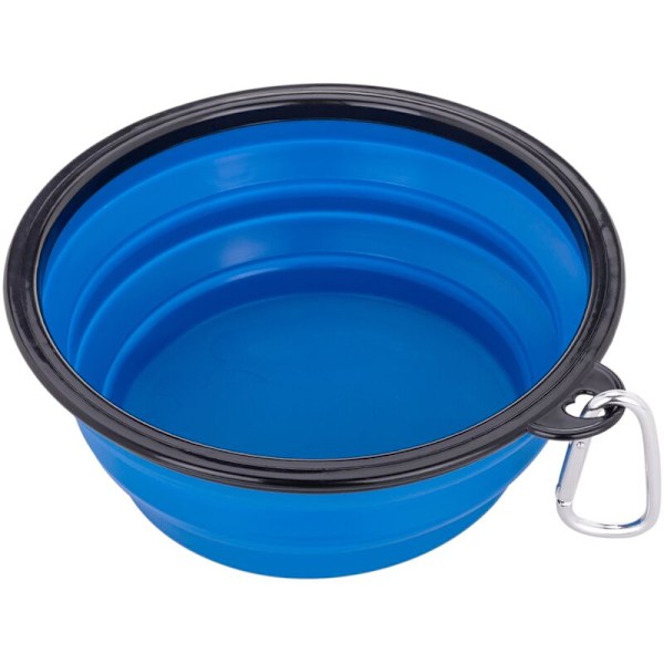 Foldbar dyrebolle 1000 ml blå