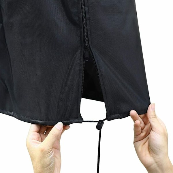 Vattentät uteplatsvärmareöverdrag Regnöverdrag Värmareöverdrag Vattentät dragkedjeförvaringspåse 2-pack H87XD33X19 In