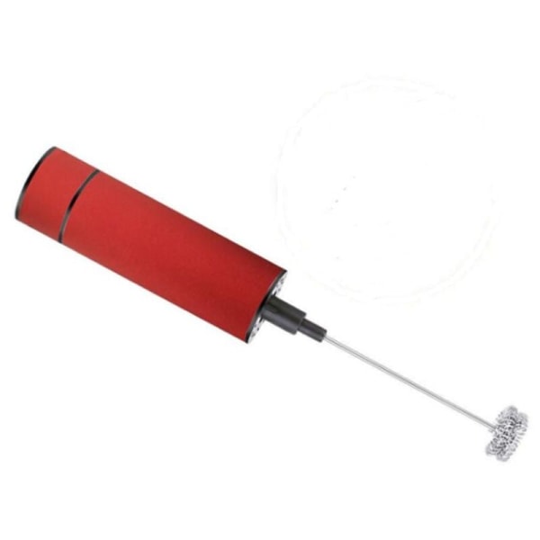 Electric Milk Frother 2 Whisks Hand Milk Frother Kitchen Blender Coffee Egg Beater Drinks Mixer B