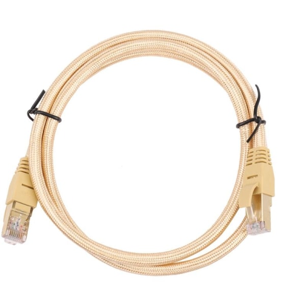 Ethernet-kabel Cat 7 nettverkskabel Rj45 10 Gigabit 600Mhz Lan Stp metallkabel for modem, ruter, PC, Mac, bærbar PC