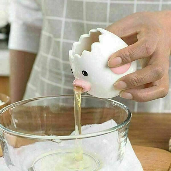 Äggseparator, Uppgradera Äggula Vit Separator, Kvalitet Keramisk Ägg Sperator Verktyg
