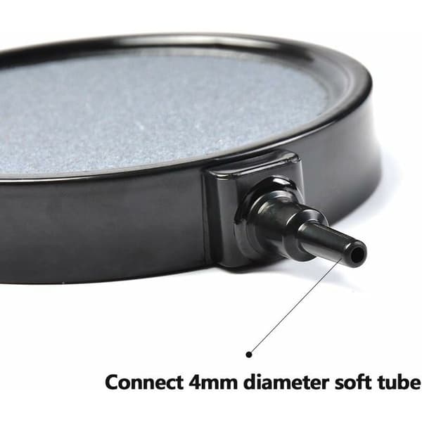 Akvarie Luftsten Boble Disk Sten Fisketank Dam Diffuser Plade til Fisketank Hydroponisk Ilt Platform Tank 10,7 cm x 2 cm