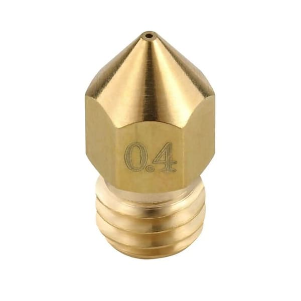 56 stk. 3D-printerdyser MK8-dyser 3D-printer messingdyser 0,4 mm til -8/-10/ 3/ 3 V2/ 3S