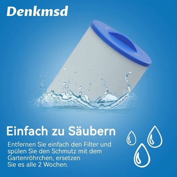 2-pak Spa Filter til Unicel 6CH 940 PWW50P3 til Waterway Front Access og FC 0359