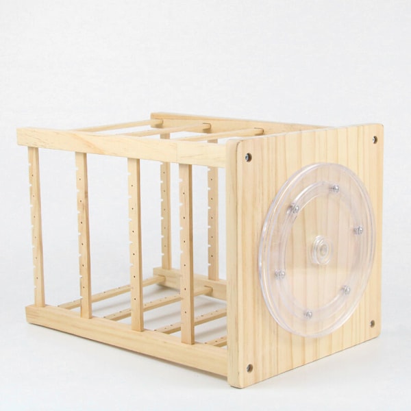 Roterende Ørepyntstativ og Organizer, Klassisk 4-trinns Display, 96 Huller 112 Spor