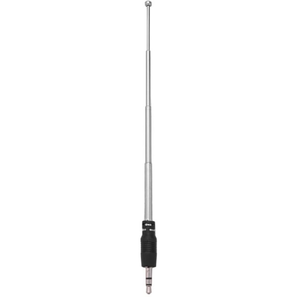 6 kpl 3,5 mm 4-osainen teleskooppinen FM-radioantenni matkapuhelimille, MP3- ja MP4-laitteille