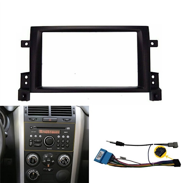 2Din Stereoradion Kehyspaneeli Grand Vitaralle 2005-2015 Auton DVD GPS Radiokehykselle