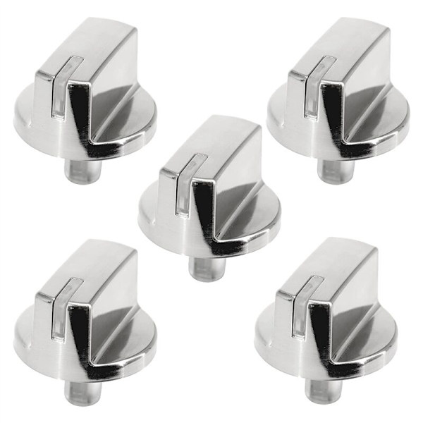 Uppgraderad AEZ73293801 Gasköksspis Reglageknapp Set Kompatibel med LG Brännare Tillbehör (5 Stycken)