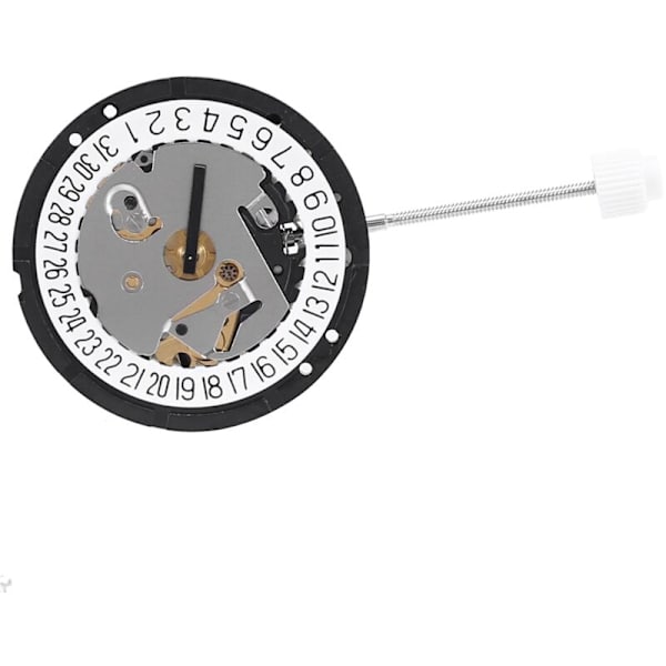 Ersätter I338 Kvartsverk 3-stift Enkel Kalender Datum vid 6' Klockreparationsdelar Reservdelar