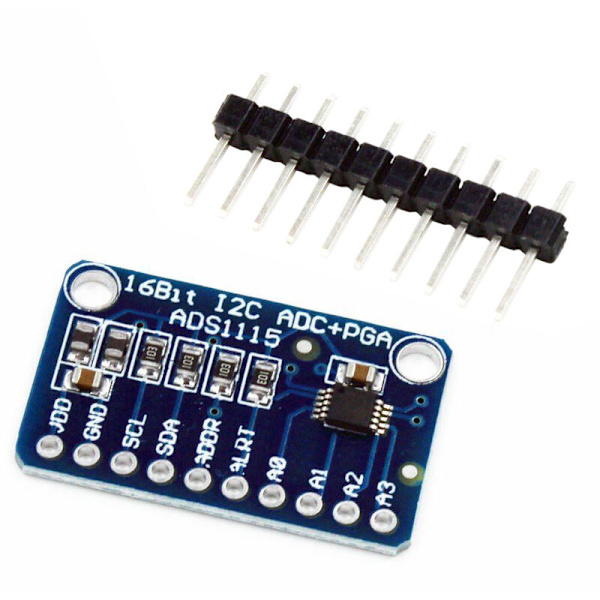 Ads1115 4 16-bitars I2C CAN-modul med Pro Gain-förstärkare för Rpi