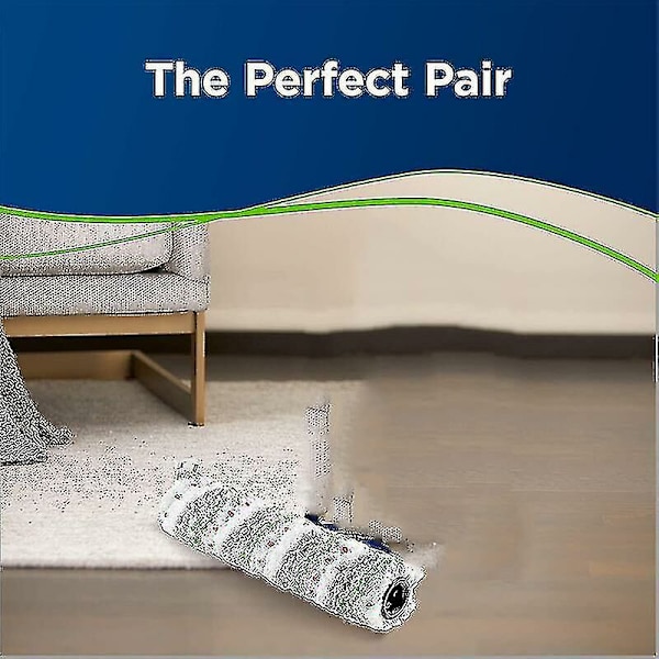 2-osainen monipinta-lemmikkieläinten harjarulla Crosswave Cordless Max -sarjaan