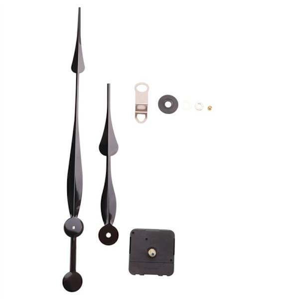 Kvarts Urværk Mekanisme Høj Moment 23mm med Spade Visere 12 Tommer Lange til Udskiftning Dele Reparation DIY B
