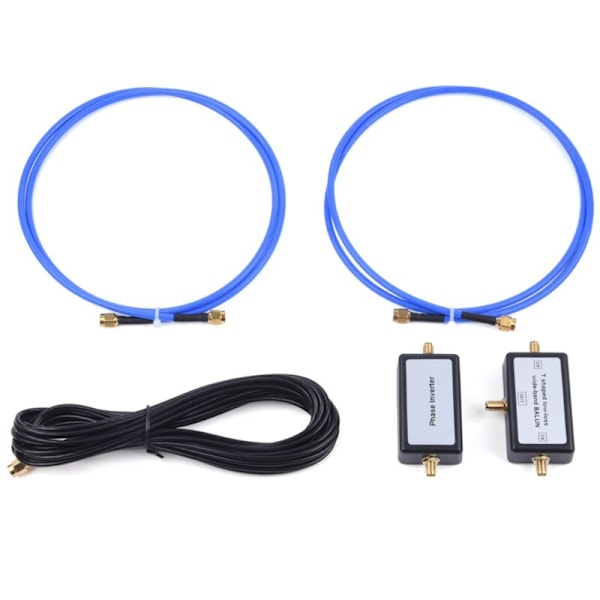 YouLoop 250MW Bærbar Magnetisk Antenne Passiv Magnetisk Lavt Tab Bredbånd til HF og VHF, SMA Han Kit
