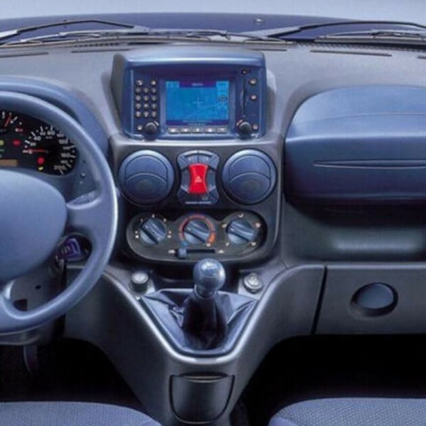 Bilstereo Radio DVD Panel Audio Fascia for Doblo 2002-2017 DVD Ramme Dashbord