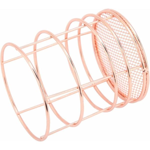 Förvaringskorg i roséguld (S-cylindrisk)