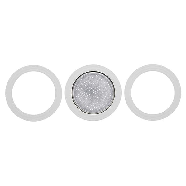 50 ml udskiftningstætninger og filter til 1-kops Moka / Break / / Mini kaffemaskiner