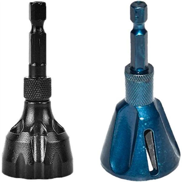 Avgradningsverktyg med volframkarbidblad, avgradnings- och fasningsborr, avgradningsverktyg, 2-pack