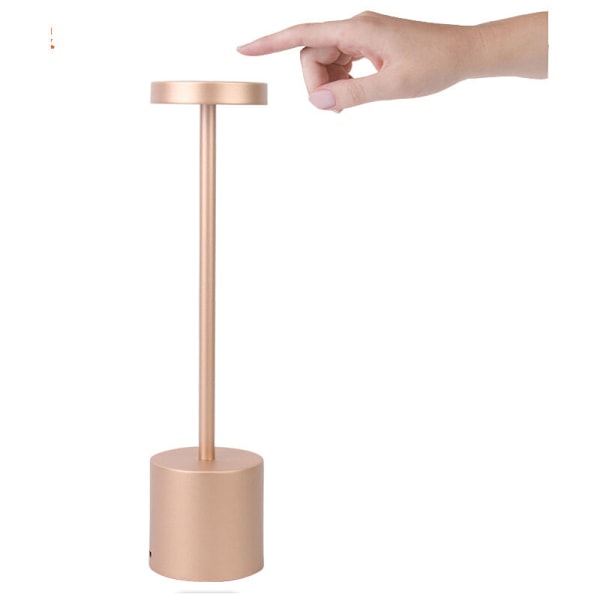 Laderbar Trådløs Bordlampe, RGB LED Nattelys, Bordlampe, med Justerbar Fargeendring, for Stue, Soverom, Barnerom, Trappebelysning