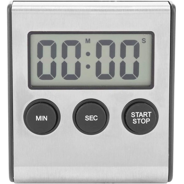 Digital Kök Timer Matlagning Timer Multifunktionstimer med Magnetbaksida och Väggmontering