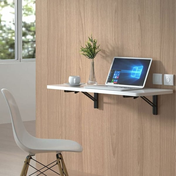 Folding Bracket Rustfritt Stål Foldable Console Bracket, Bærende Folding Shelf Brackets, Heavy Duty Retractable Foldable Console Bracket, for