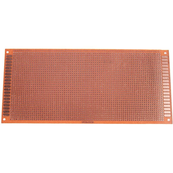 3 stk. Ensidig PCB Printplade Prototype 22cm x 10cm