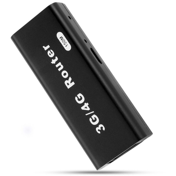 Mini WiFi -reititin 3G/4G langattomat reitittimet USB RJ45 kannettava reititin 2412-2483 MHz ulkoinen liitäntä USB -kaapelilla