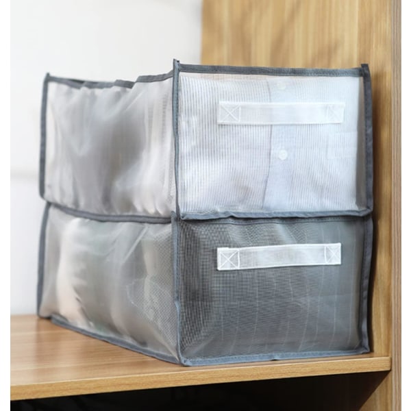 Klädlåda förvaringslåda, bh-fack förvaringslåda lådavdelare förvaringslåda (12 fack L, för T-shirt/1 st)