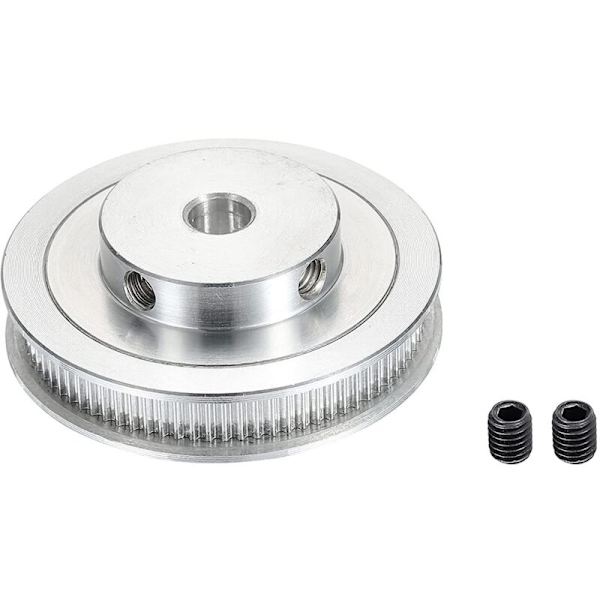 80 Tennes 2GT Synkron Hjul AléSage 12 mm for 3D-skriver GT2 Timing Belt