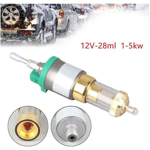 12V 28ml Universaali Polttoainepumppu Pysäköintilämmittimen Pumppu Apupumppu Auton Lämmittimen Pumppu Auton Tarvikkeet
