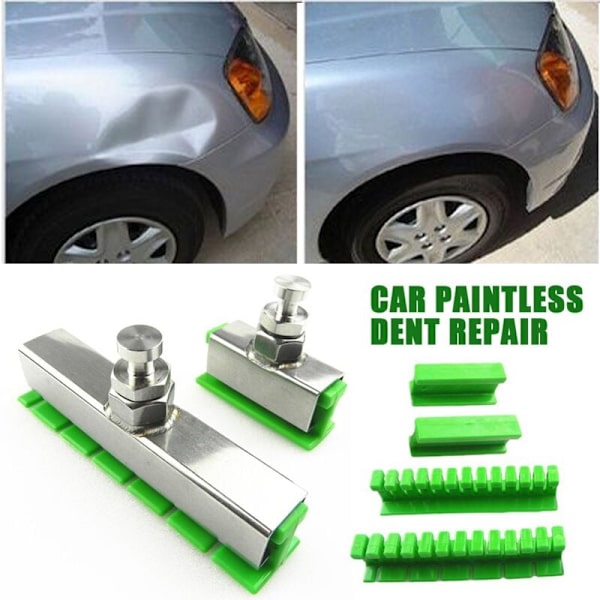 Dent Tools 18X Paintless Dent Puller Tabs med limstaver for stor bulkreparasjon av bilskader