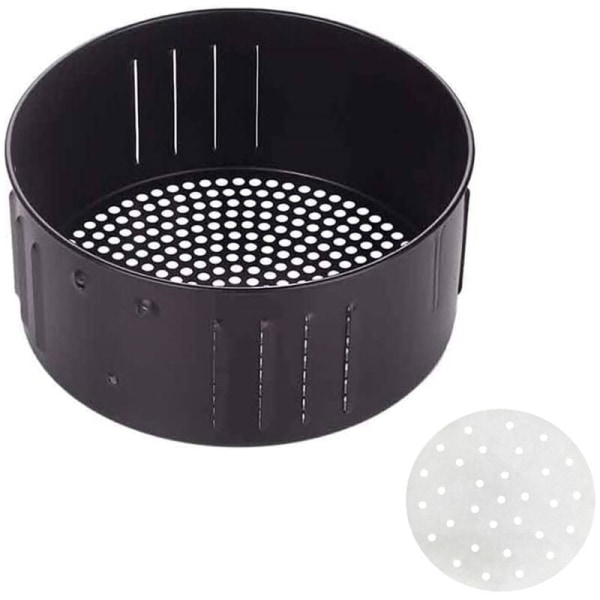 Airfryer-erstatningskurv, til alle Airfryer-ovner, Airfryer-tilbehør, Non-Stick Stekekurv, 2,6L