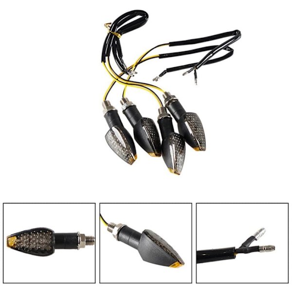 4 kpl vilkkuvalot 14 LED 12V LED-suuntavilkku