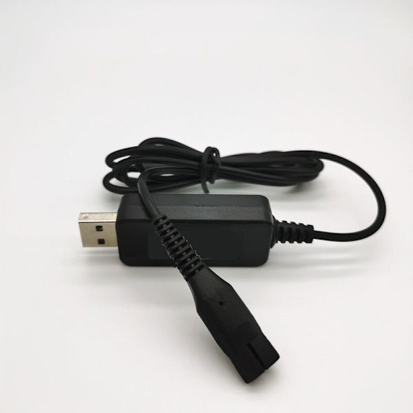 USB-kontaktkabel A00390 Elektrisk adapter Strömsladd Laddare för Rakapparater S300 S301 S302 S311 S331 S520 S530 RQ331