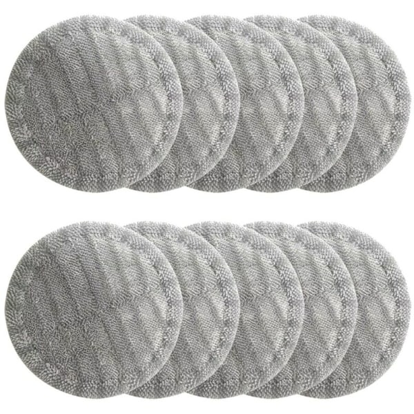 10 stk Mikrofiber Moppklut for V7 V8 V10 V11 Våt Tørr Elektrisk Mopphode Børste Rengjøringspute Støvsugerdeler