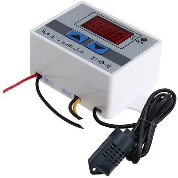 Digital fugtighedskontrol med display, fugtighedskontrolinstrument, fugtighedskontrolswitch, befugtning, affugtning, konstant fugtighedskontrol, 22