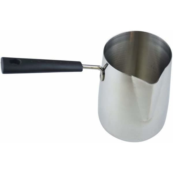 Rustfrit stål kaffemælkeskummerkande (1000 ml)