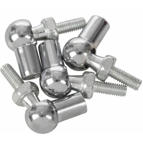 6 mm han gevind L-type kugleled kuglelejer 4 stk.